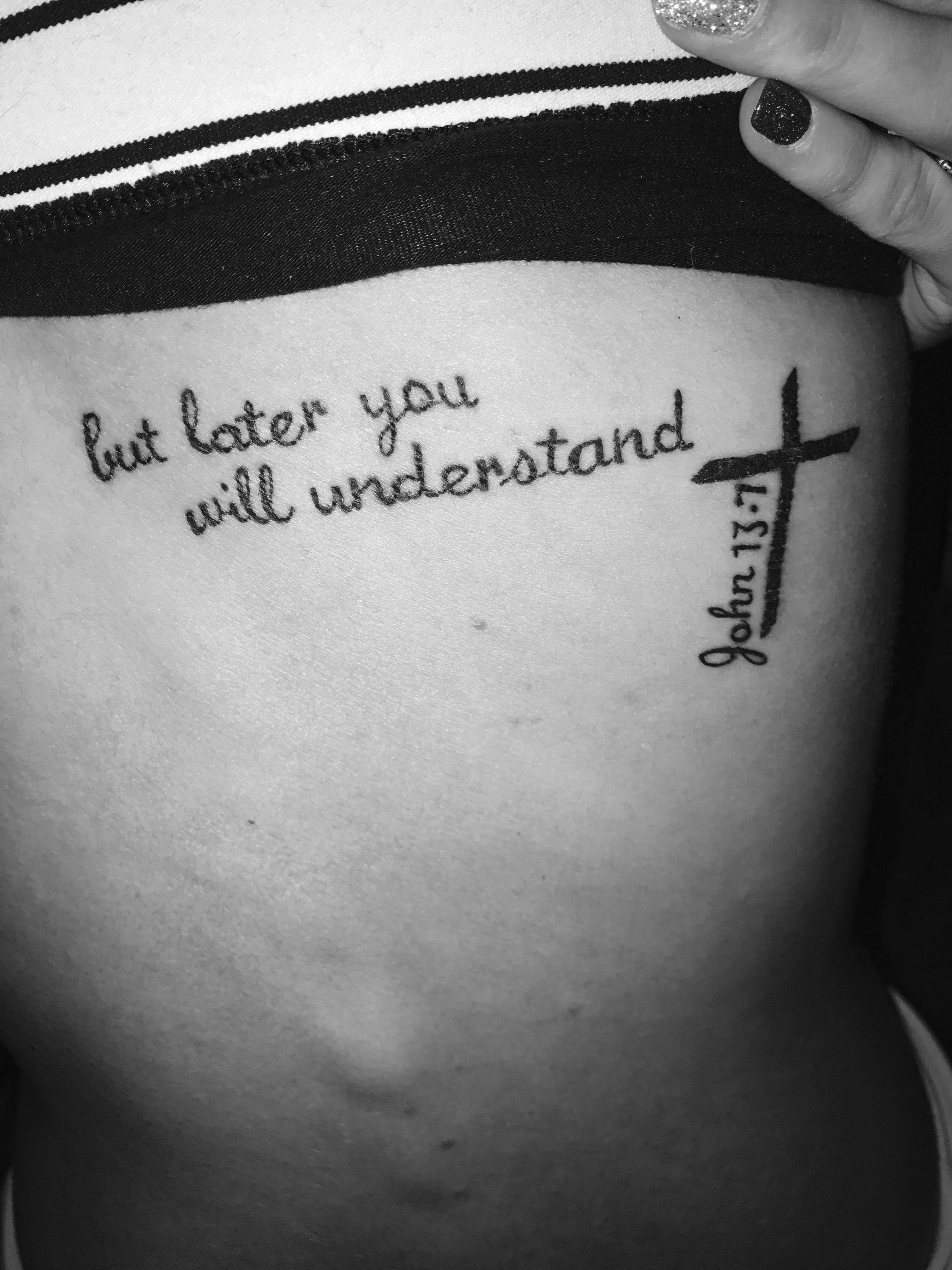 I Like The Cross With The Versus Next To It Tatts Bible Verse with measurements 3024 X 4032