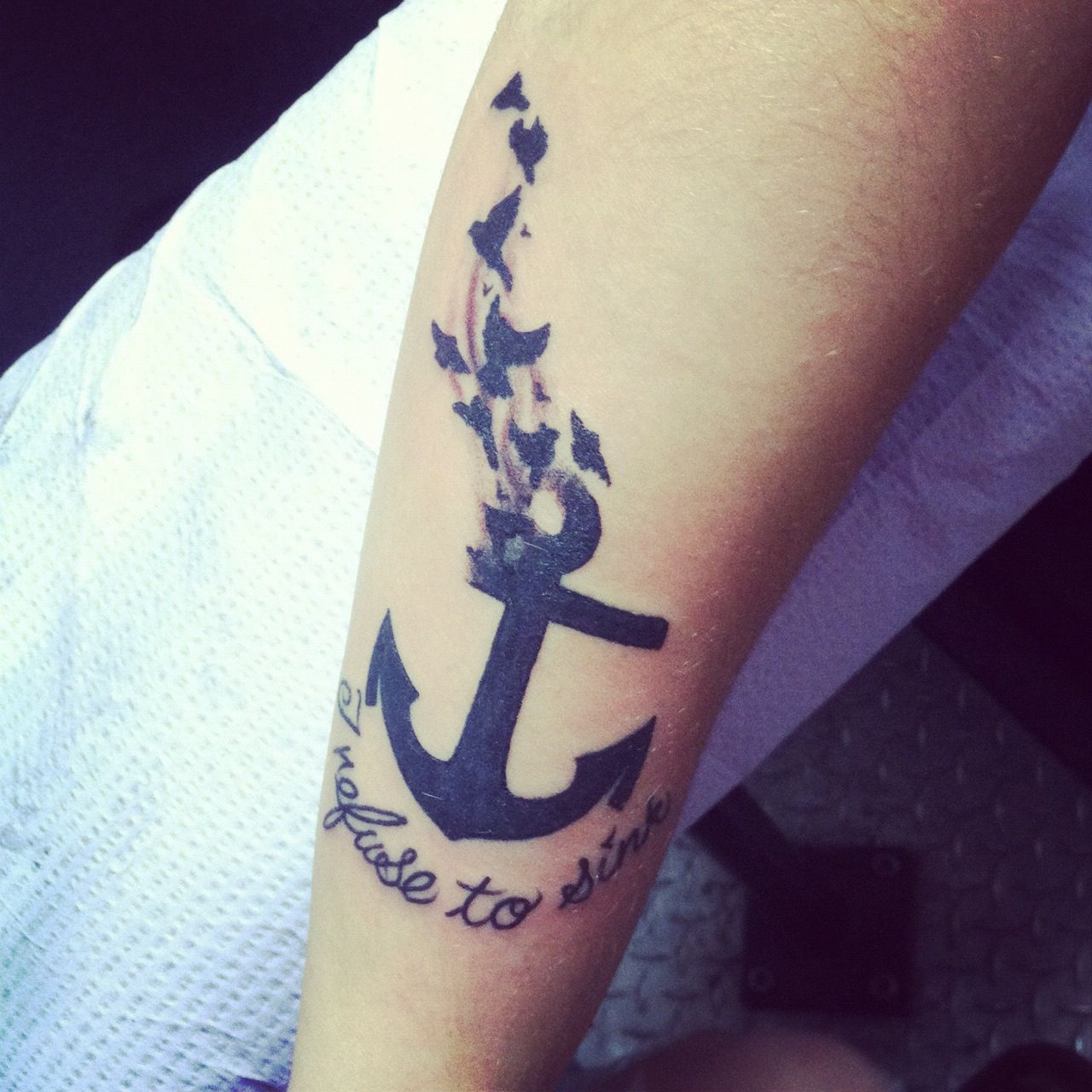 I Refuse To Sink My New Tattoo My Style Tattoos Anchor inside size 1280 X 1280