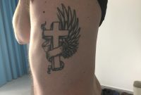 Ideas To Change Left Ribcage Cross Tattoo Fixedtattoos pertaining to dimensions 3024 X 4032