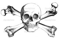 Image Result For Single Needle Skull And Crossbones Tattoo Sorry with dimensions 1024 X 1024