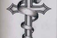 Images For Catholic Cross Tattoo Designs For Men Tats Cross for measurements 2454 X 3234