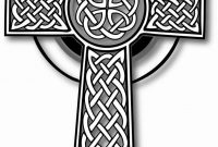 Images For Simple Celtic Cross Outline Tattoos Celtic Cross with dimensions 713 X 1119