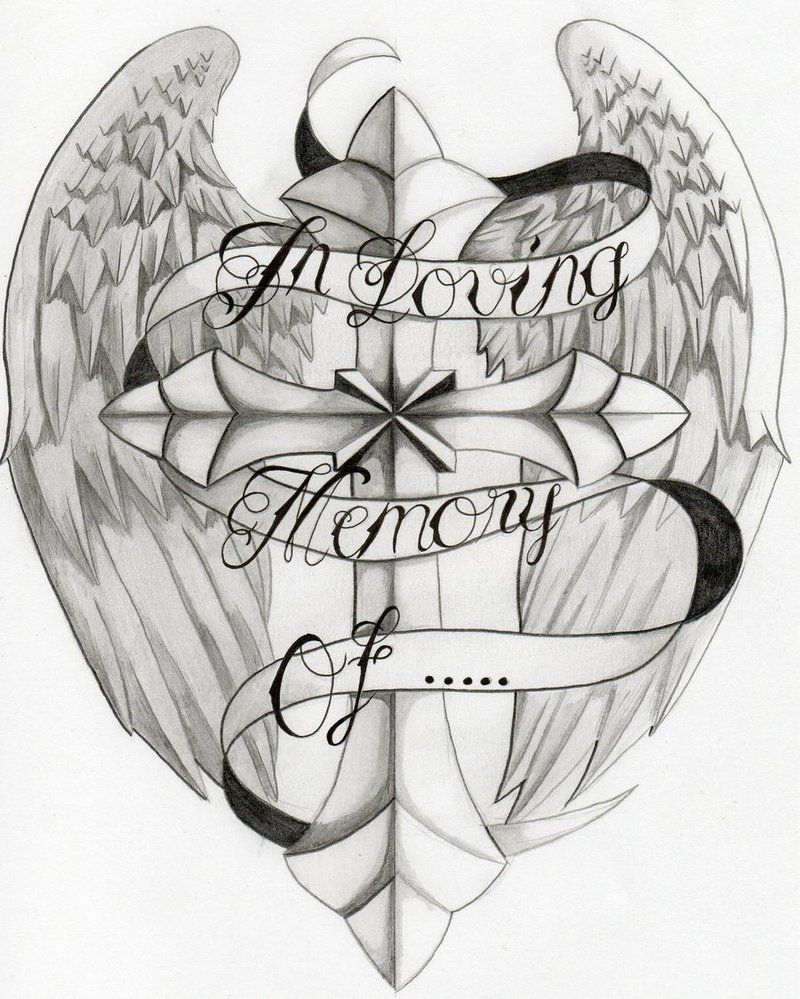 In Loving Memory Of Cross Tattoo Photo Tattoos Tattoos inside proportions 800 X 999