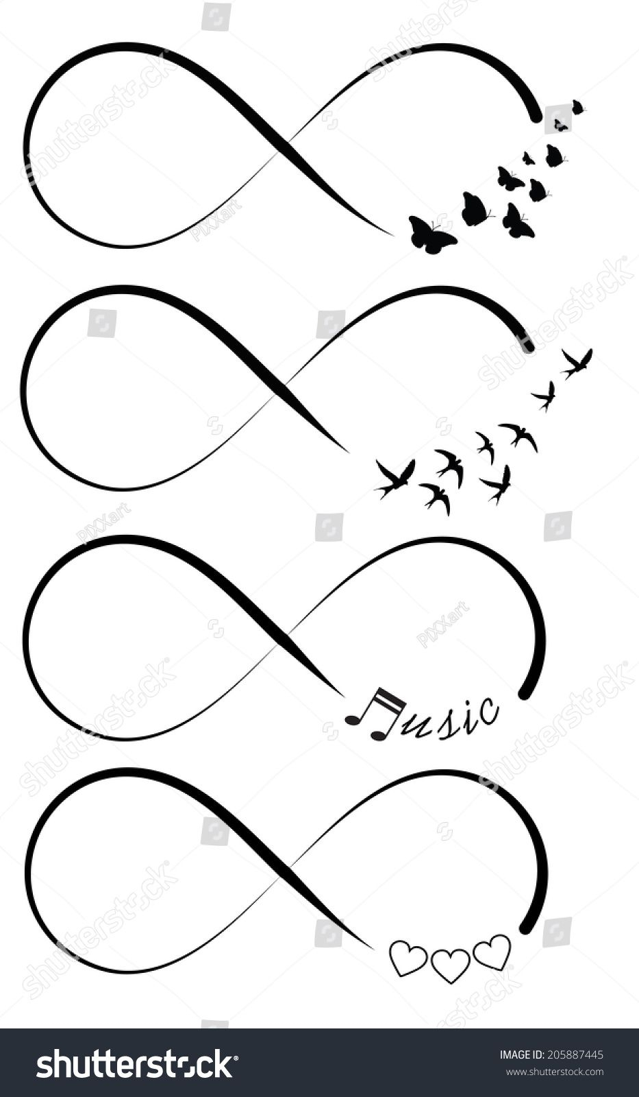 Infinity Symbols Prettyyyyy D Infinity Tattoos Tattoos Body in size 933 X 1600