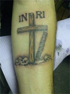 Inri Cross Tattoo Nordiclarpwiki with regard to proportions 1944 X 2592