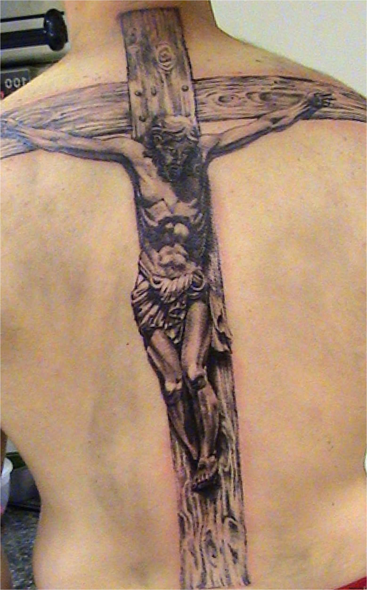 Jesus Christ Cross Tattoos Cross Tattoo Images Designs for measurements 1558 X 2506