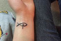 Jesus Fish And Cross Tattoo Ideas Hook Tattoos Christian Fish intended for sizing 1000 X 1334