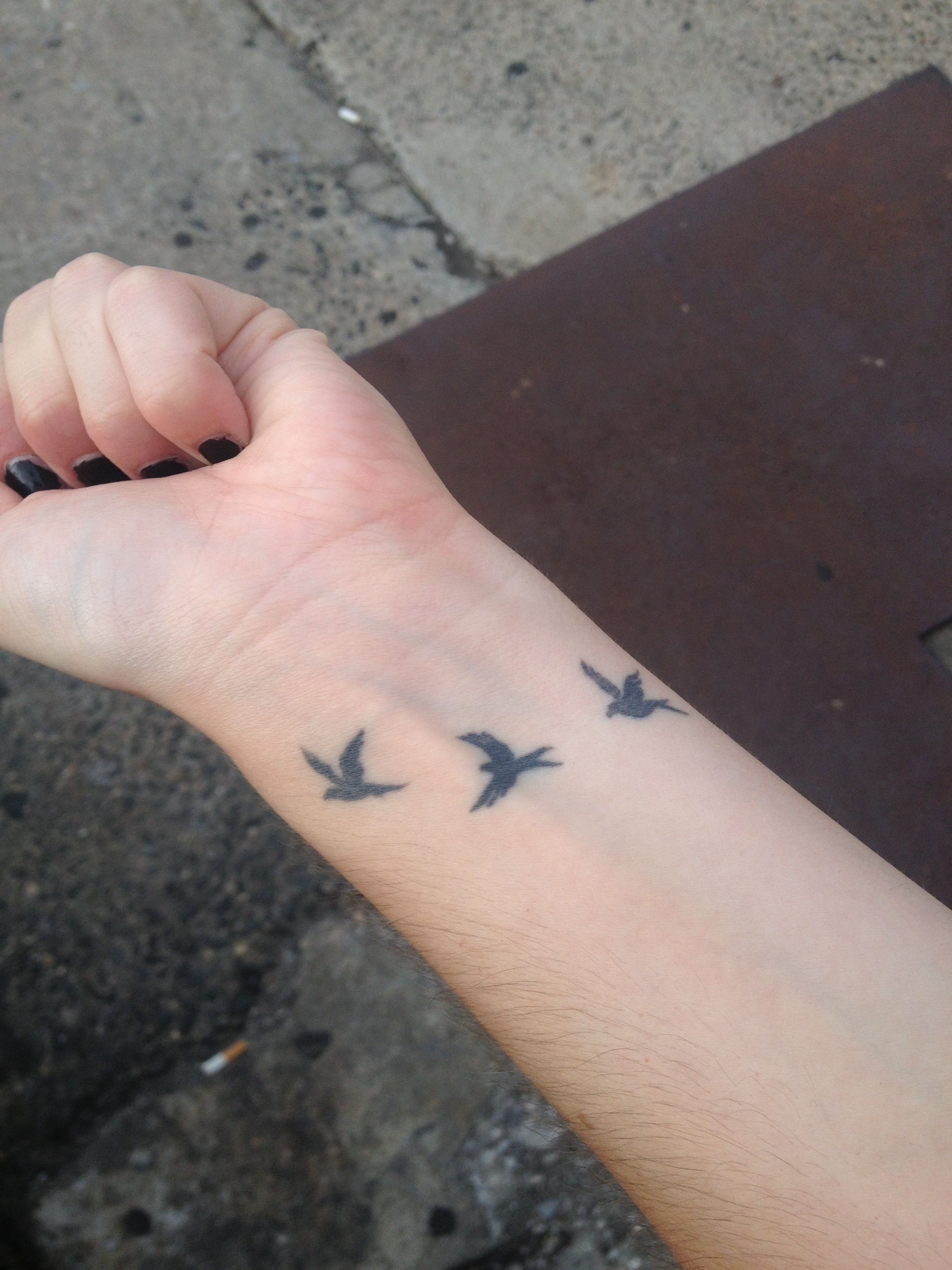 Keris Bird Wrist Tattoo Tattoos Wrist Tattoos Bird Tattoo Wrist in measurements 2448 X 3264