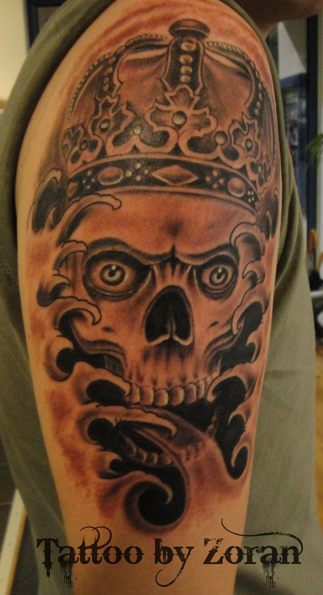 King Of Kings Cross Tattoo On Biceps Kings Cross Tattoo Free for proportions 658 X 1213