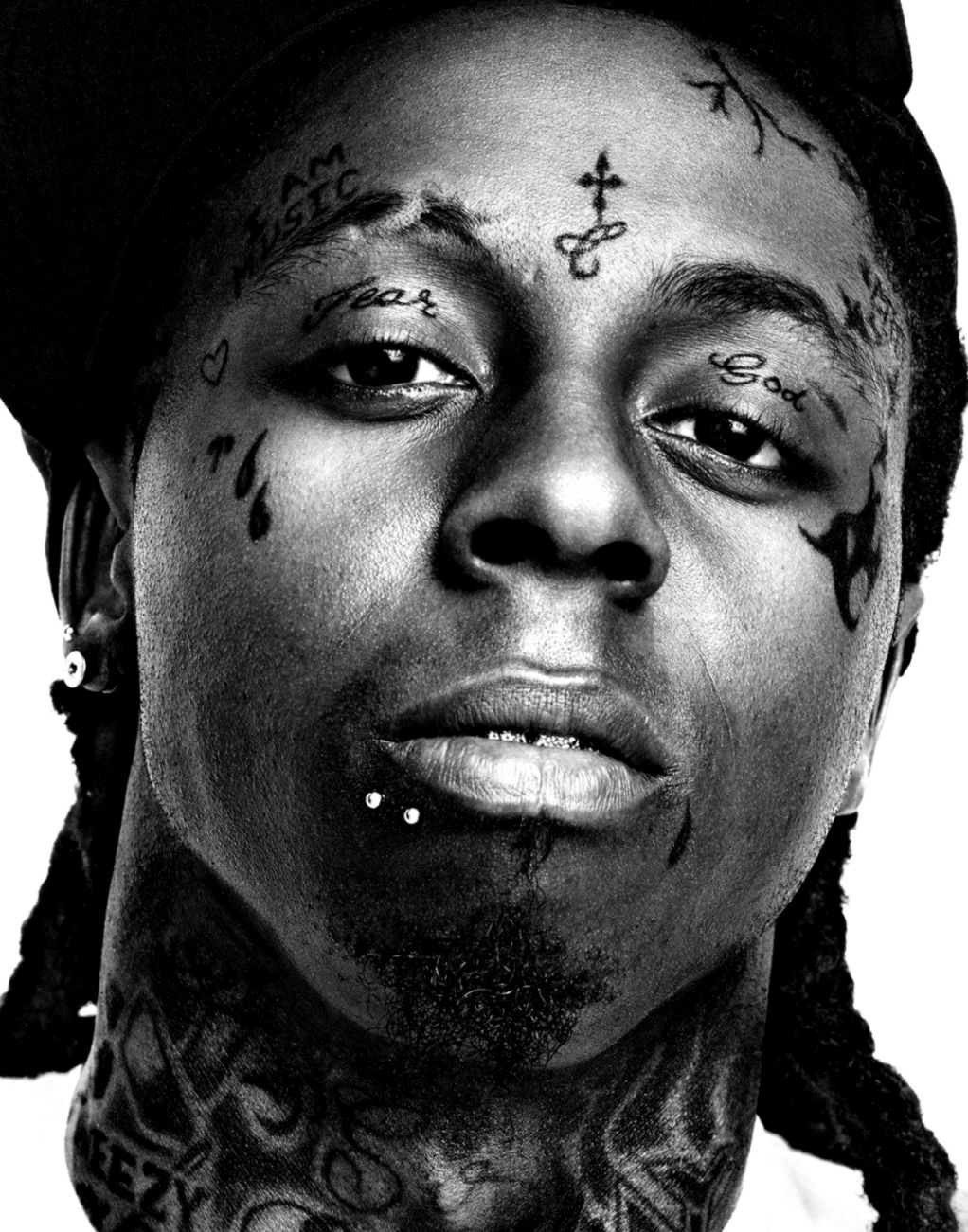 Lil Wayne New Tattoo Soft Wallpapers within dimensions 1022 X 1301