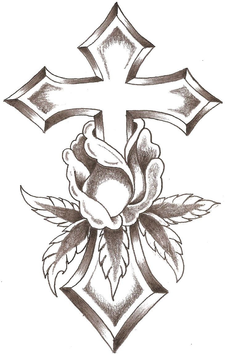 Line Design Art Crosses Cross Rose Thelob Gourds Cross with regard to dimensions 730 X 1148