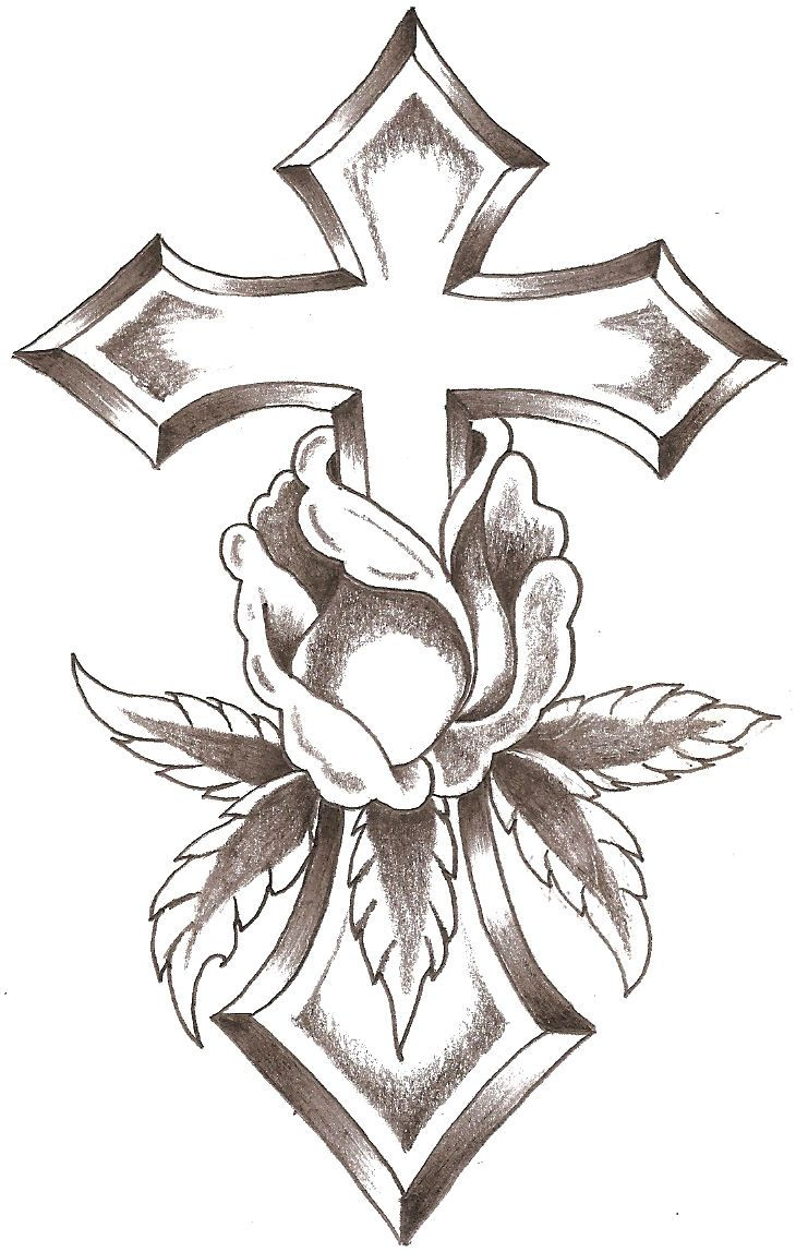 Line Design Art Crosses Cross Rose Thelob Gourds Cross with sizing 730 X 1148