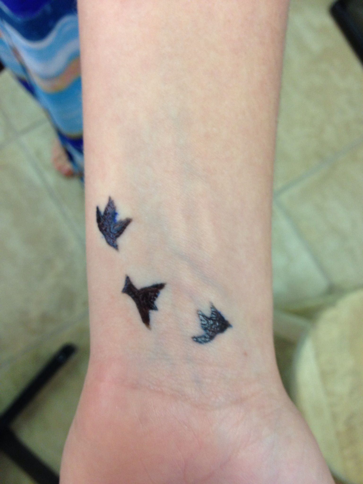 Little Birds On The Wrist Henna Tattoo Henna Wrist Henna Henna in measurements 1536 X 2048