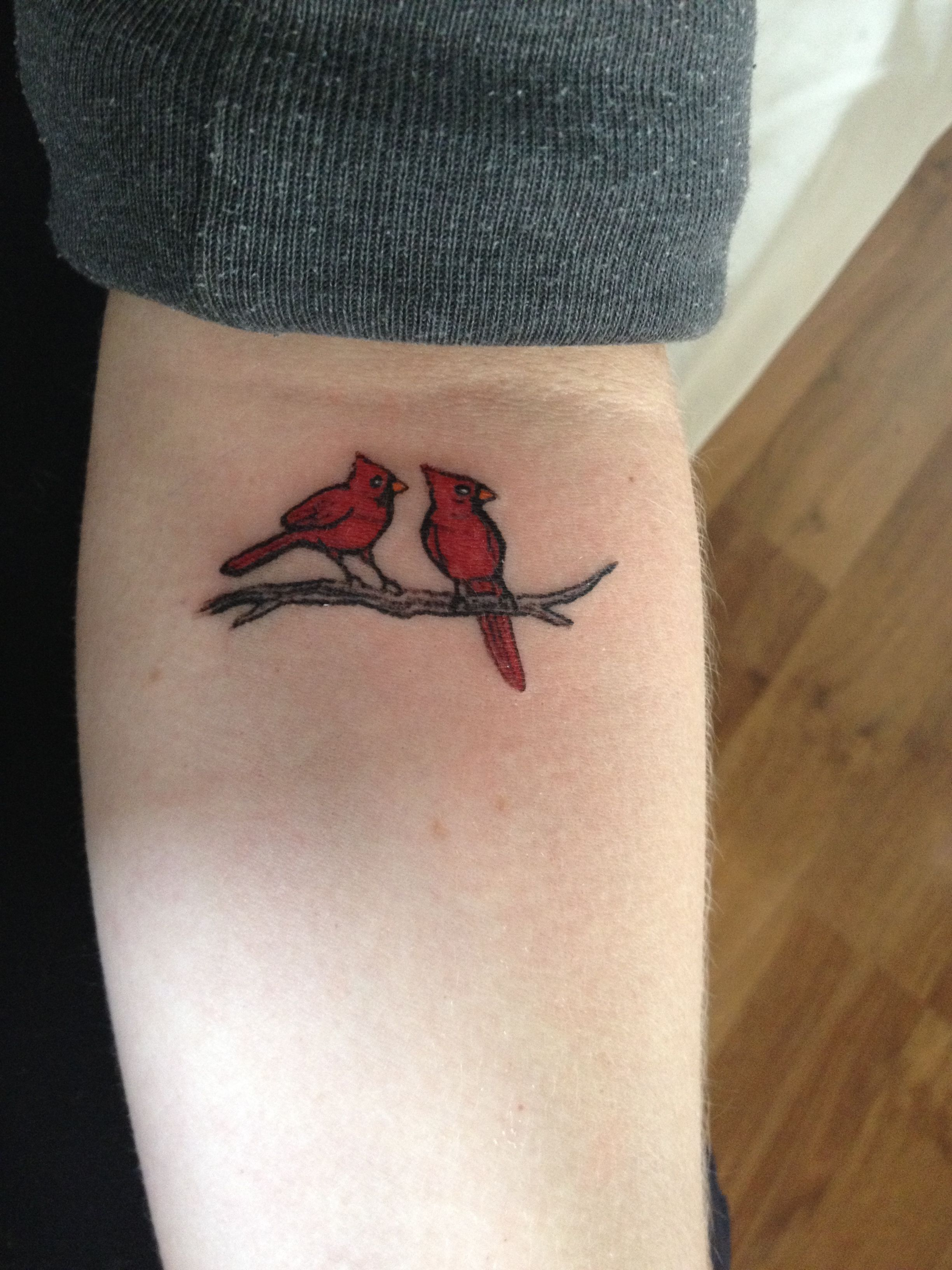 Little Red Bird Tattoos Pictures To Pin Tattoo Cardinal regarding sizing 2448 X 3264