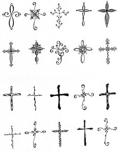 Lots Of Cross Tattoo Designs Tattoos Cross Tattoo Designs Small regarding dimensions 1230 X 1600