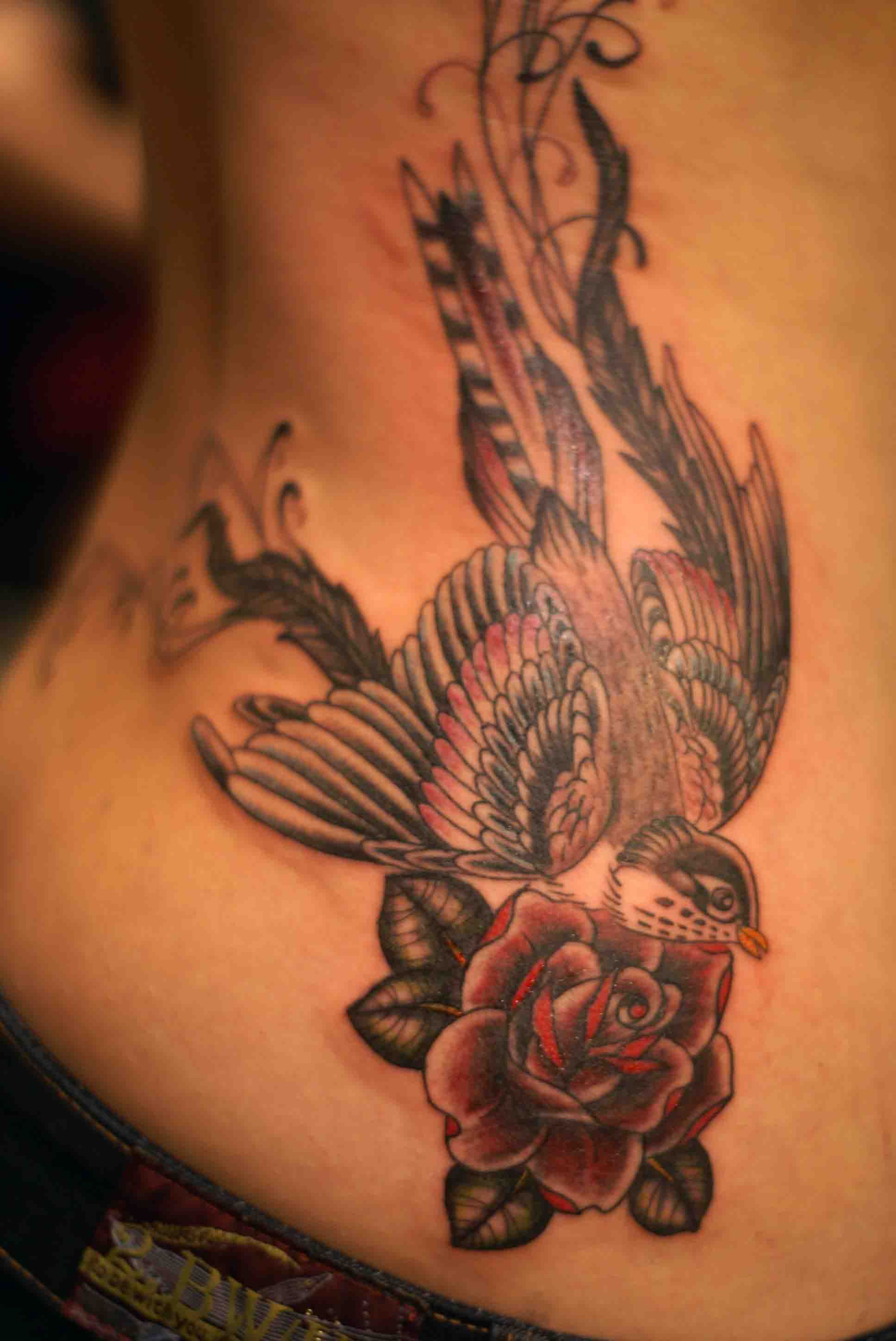 Love Birds Inked Tattoos Tattoo Designs Swallow Bird Tattoos in sizing 1936 X 2896