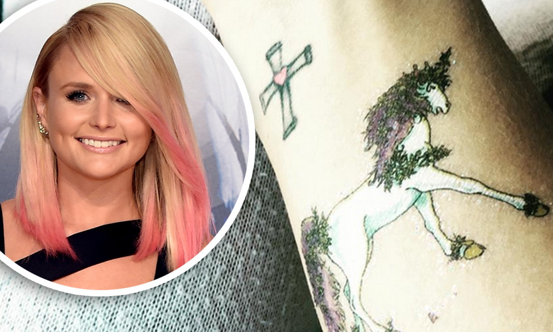 Miranda Lambert Reveals Unicorn Tattoo She Got For Her 32nd Birthday intended for sizing 1908 X 1146