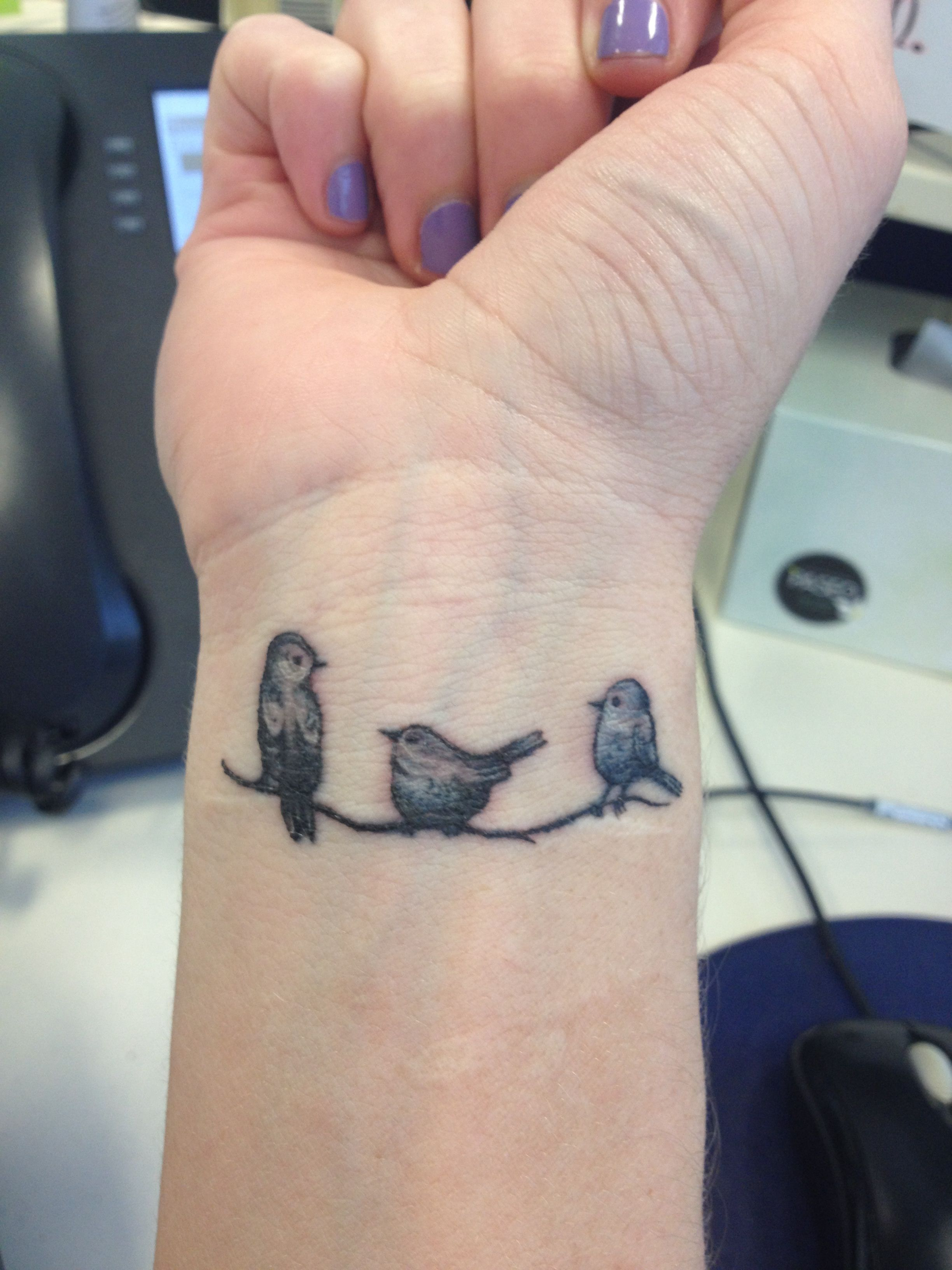 My 3 Little Birds To Remind Me That Evverythings Gone Be Alright for sizing 2448 X 3264