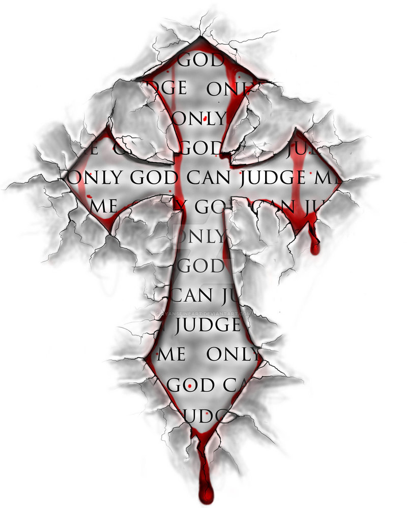 My Cross Tattoo Design Ryansfineart On Deviantart for proportions 800 X 998