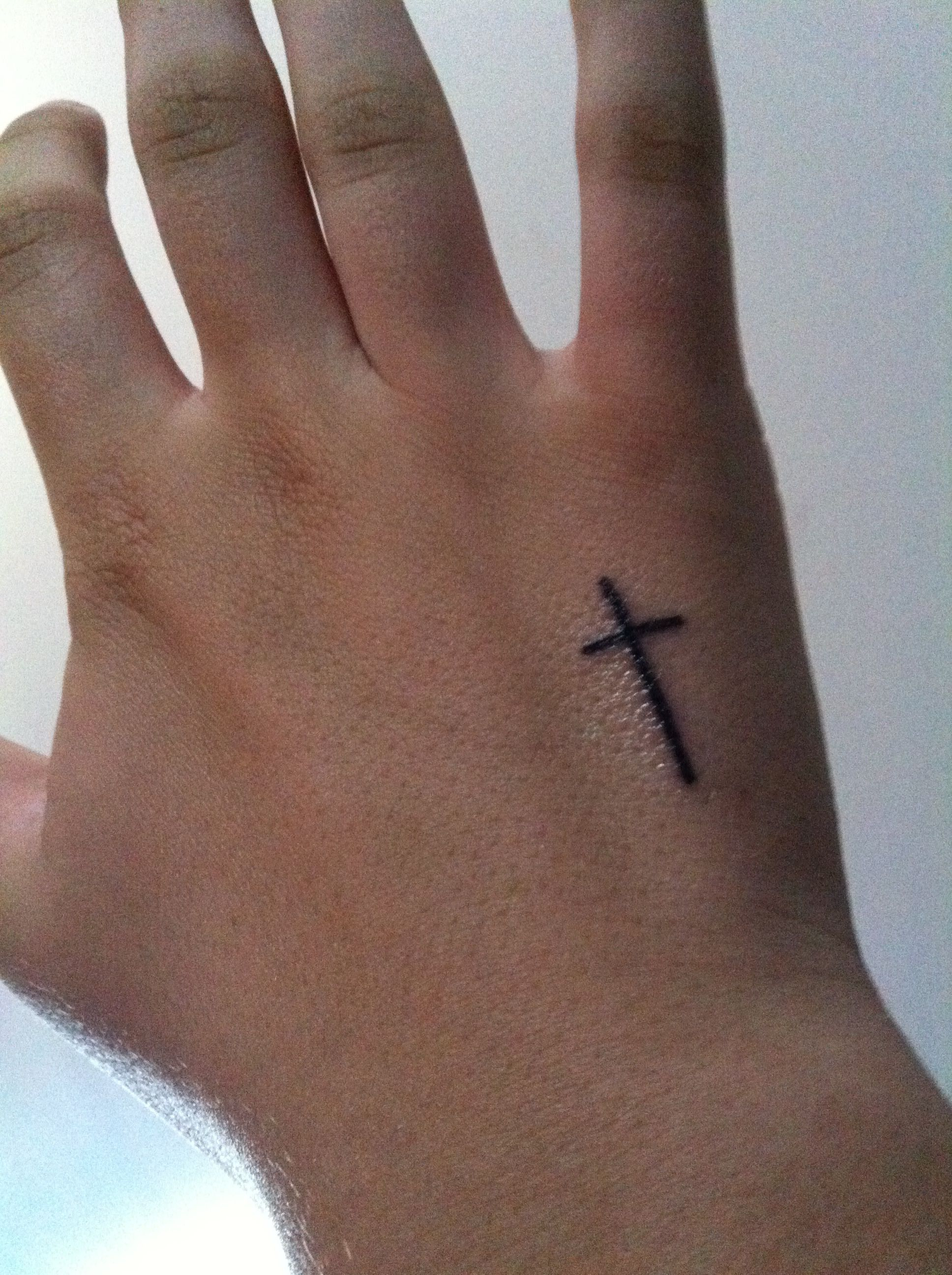 My Demi Lovato Inspired Cross Tattoo Cute Cute Cuter pertaining to measurements 1936 X 2592