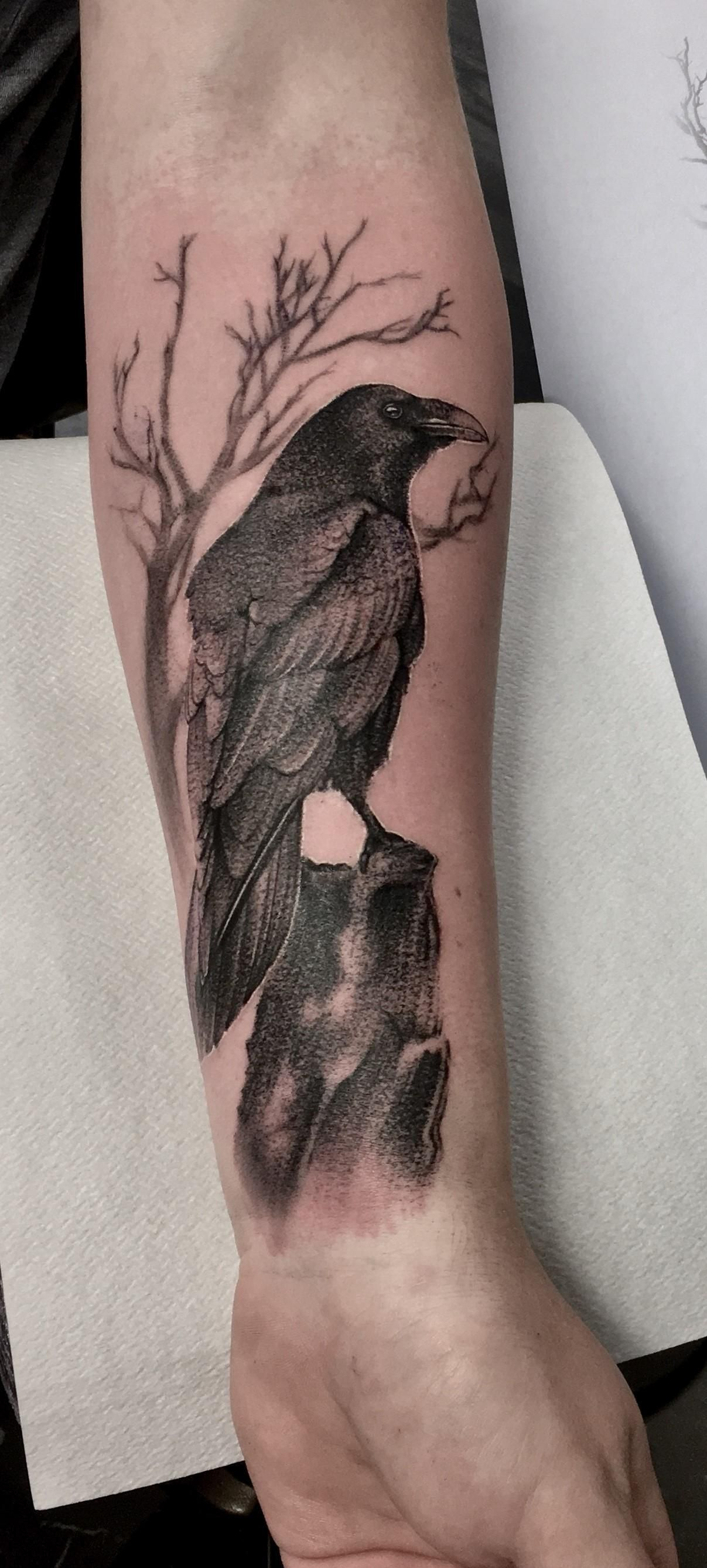 My First Tattoo Done Richard Feodorow At Ivory Tower Tattoo In intended for sizing 1207 X 2677