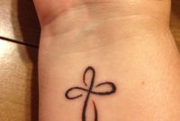 My Infinity Cross Wrist Tattoo Love This Design Tattoos intended for size 2448 X 3264