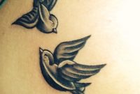 My Newest Tattoo Lovebirdsshoulder Lovebird Cancer Ribbon within sizing 1759 X 2047