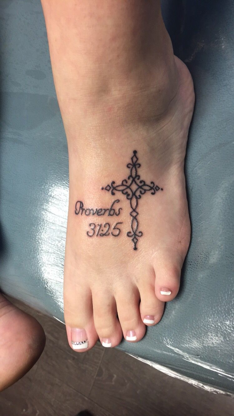 My Proverbs 3125 Foot Tattoo Tattoos Feet Tattoos Tattoos within sizing 750 X 1334