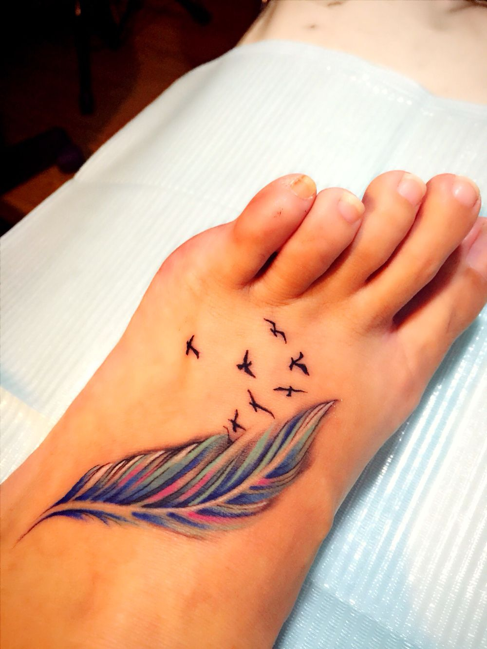 My Renewed Feather And Birds Tattoo Awesome Tattoos Feather within sizing 1000 X 1334
