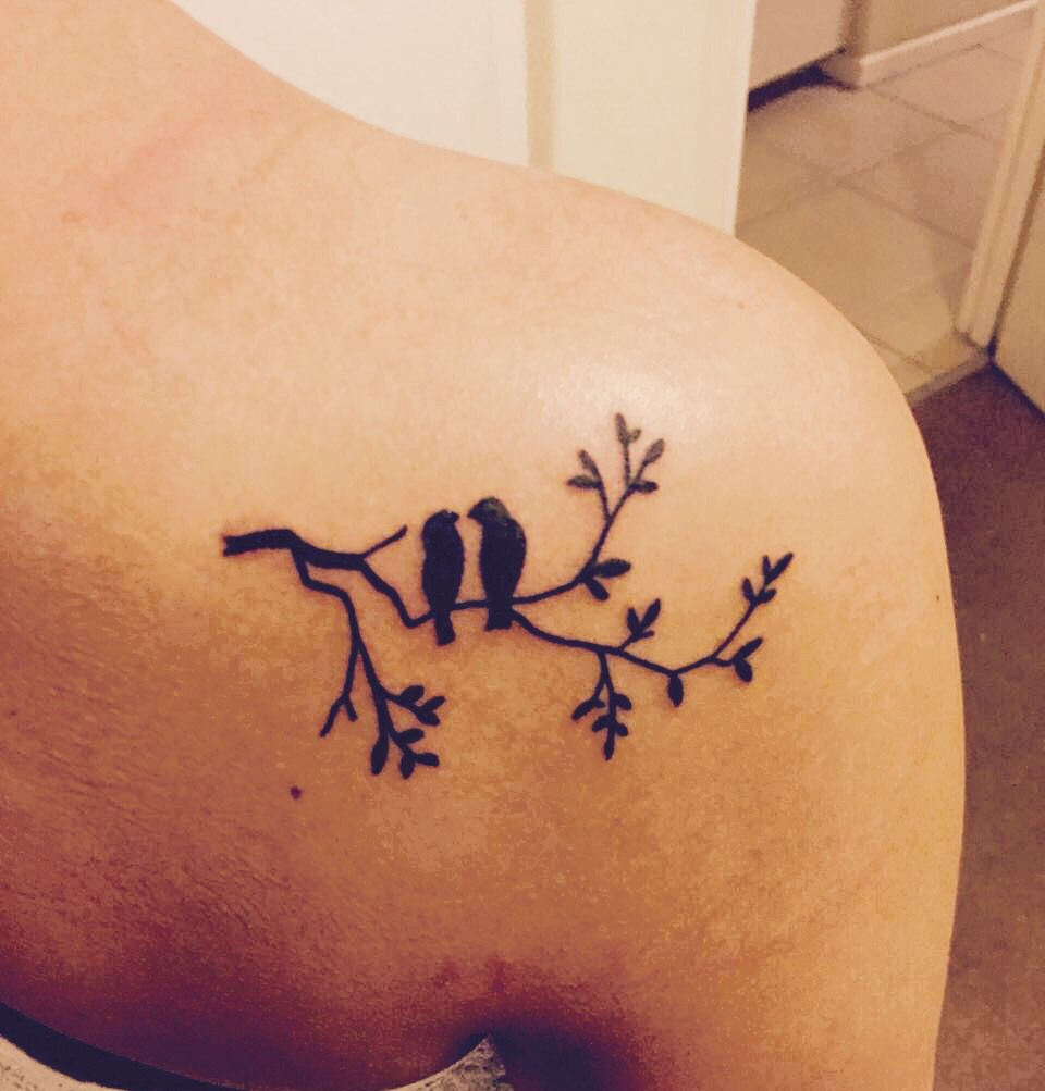 My Sister And I Got Matching Tattoos This Is Mine The Two Birds for proportions 960 X 1003