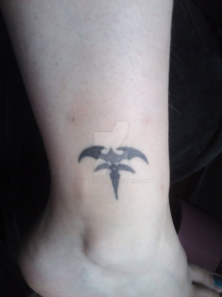 My Tattoo Vampire Double Cross Vyamester On Deviantart in size 774 X 1032