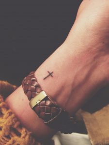 My Tiny Cross Tattoo Tattin It Up Tatto for sizing 2448 X 3264