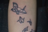 Origami Paper Crane Tattoo Ink Factory Tattoos Paper Crane within sizing 2304 X 3456