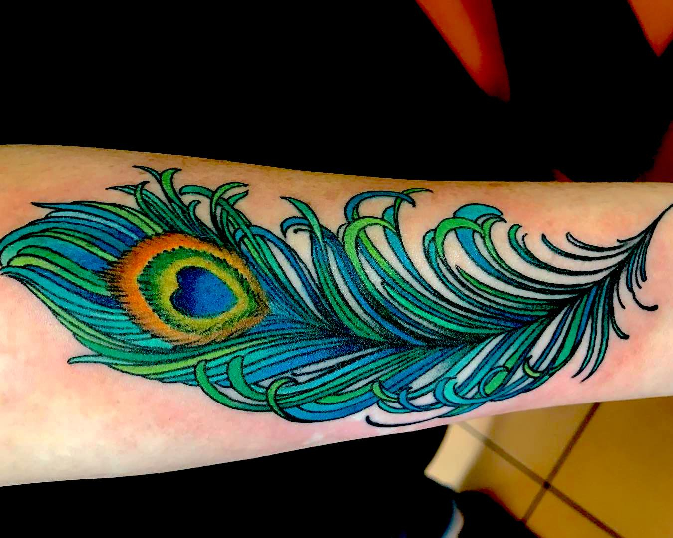 Peacock Feather Tattoos Tattoo Insider intended for proportions 1350 X 1080