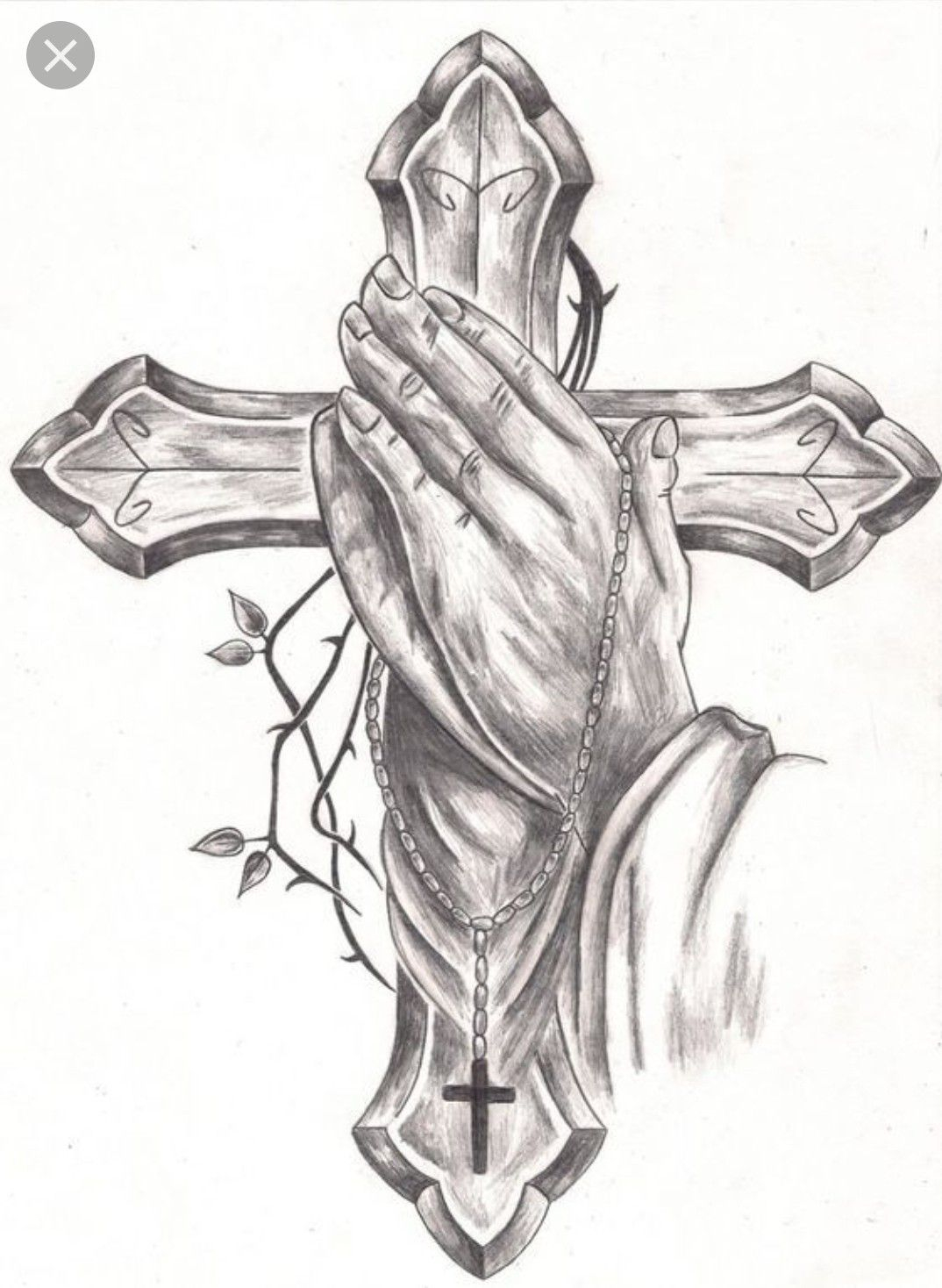 Pin Augustine Yeung On Pray Cross Tattoo Praying Hands Tattoo regarding sizing 1074 X 1468