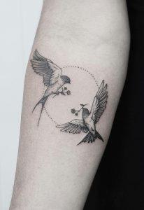 Pin Jamie Lucca On Amazing Body Art Swallow Tattoo Tattoo throughout proportions 1404 X 2048