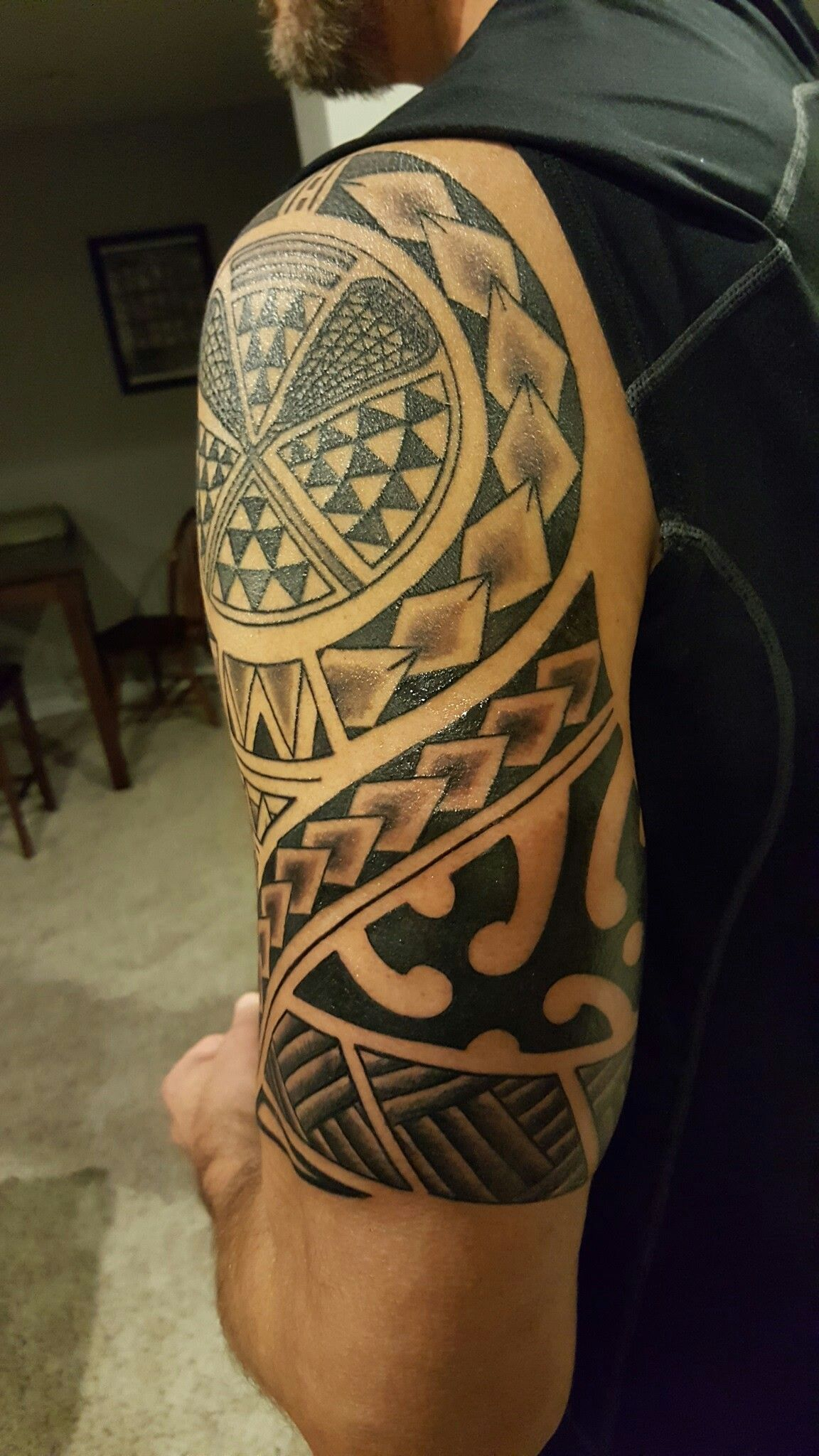 Polynesian And Lacrosse Tattoo Tats Tattoos Tatting in dimensions 1152 X 2048