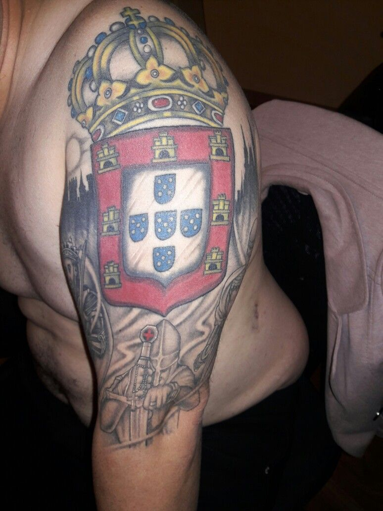 Portuguese Crest Portuguese Tattoo Portuguese Tattoo Tattoos pertaining to sizing 774 X 1032