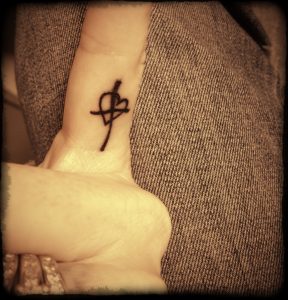 Promise Cross Finger Tattoo John 316 Tats Cross Finger throughout measurements 2451 X 2553