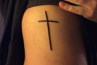 Put Djc Down One Side Of The Cross Tattoos Tattoos Side Tattoo with regard to measurements 1000 X 1334