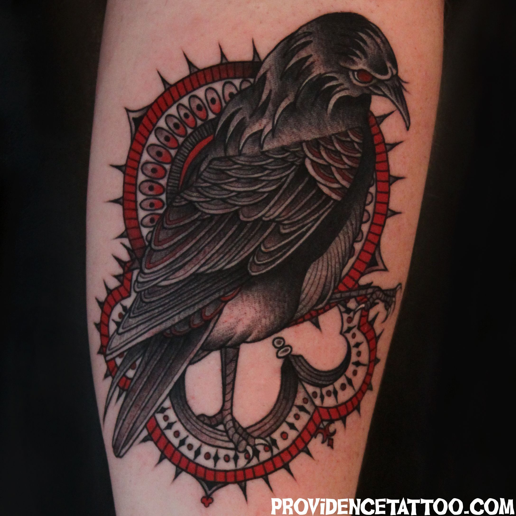 Raven Tattoo Crow Raven Bird Dennismdelprete Providence regarding size 2175 X 2175