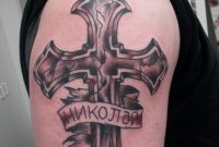 Rip Cross Tattoos For Men Tattoos I Like Cross Tattoo For Men in sizing 768 X 1024