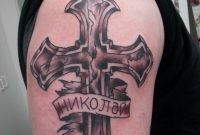 Rip Cross Tattoos For Men Tattoos I Like Cross Tattoo For Men with regard to measurements 768 X 1024