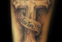 Risen Savior The Looks Cross Tattoo For Men Religious Tattoos inside dimensions 657 X 1214