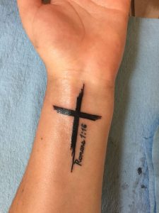 Romans 116 Tattoo Brian Bartholomew Tattoo Art Tattoos within size 2448 X 3264