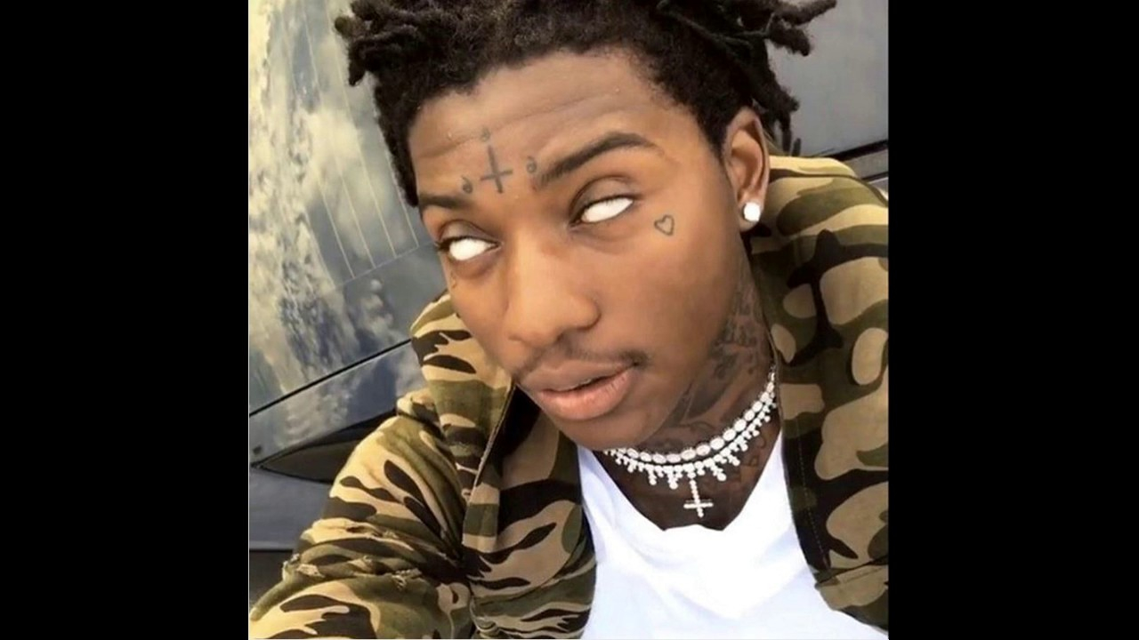 Sahbabii Has 666 And Inverted Cross Tattoos On Head Rapper Wears in sizing 1280 X 720