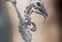 Scetch Style Tattoo Bird Tattoo Bird Skull Bird Bone Sketch Style with sizing 1704 X 2480