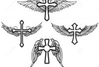 Set Of The Cross With Wings Download From Over 62 Million High regarding dimensions 1300 X 1095