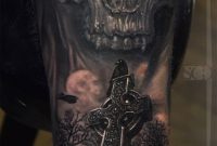 Skull And Cross Tattoo Catalin Limited Availability At Revival for measurements 915 X 1600