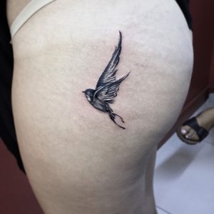 Small Bird Tattoo My Works Tattoos Piercings Leaf Tattoos in dimensions 2298 X 2298